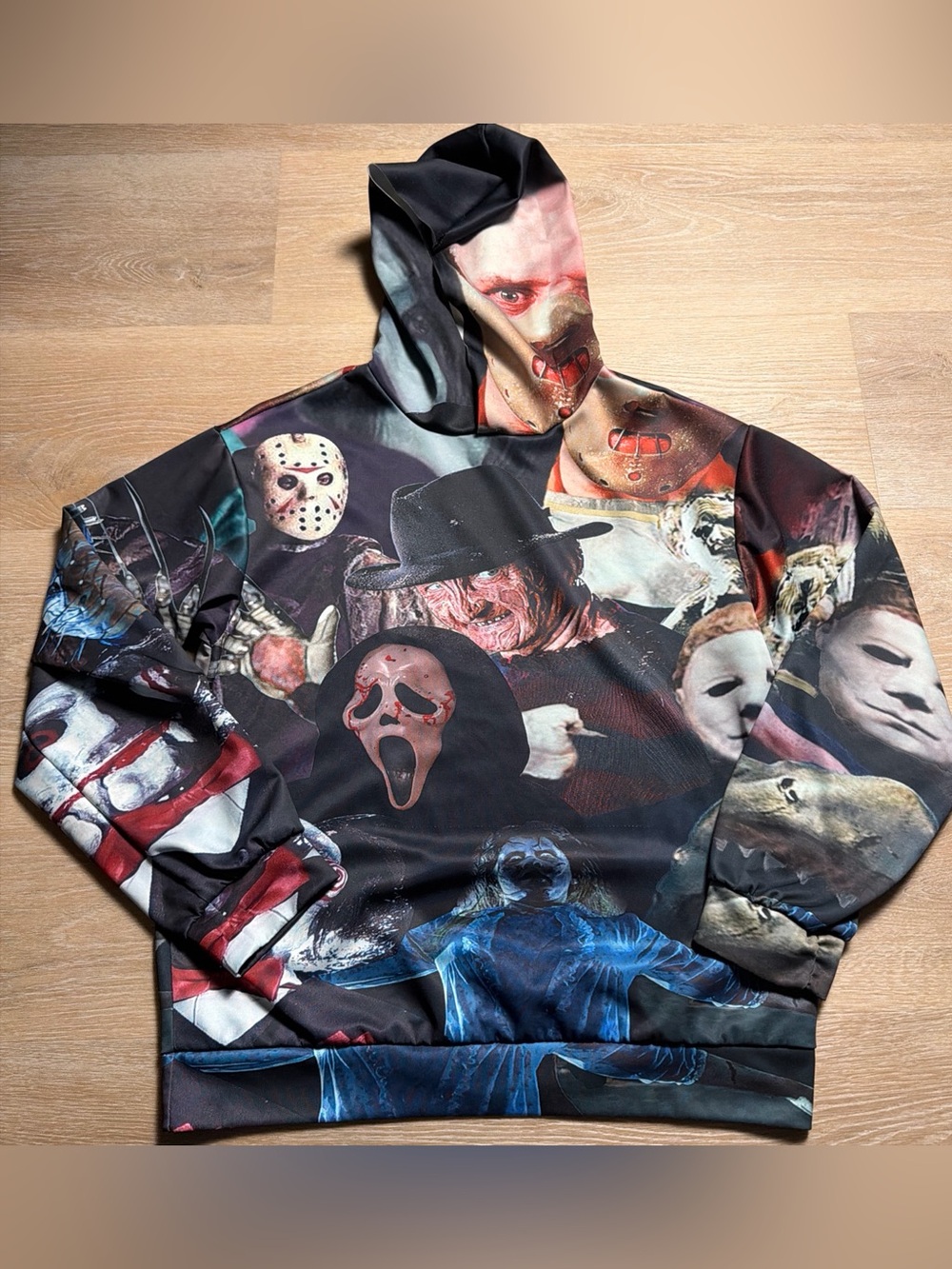 Ultimate Classic Horror Hoodie Sweatshirt Scream Jigsaw Freddy Exorcist Jason M